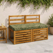 Cuscini per Panchina a 2 Pezzi SOEST 2 pz 100% Poliestere 950227