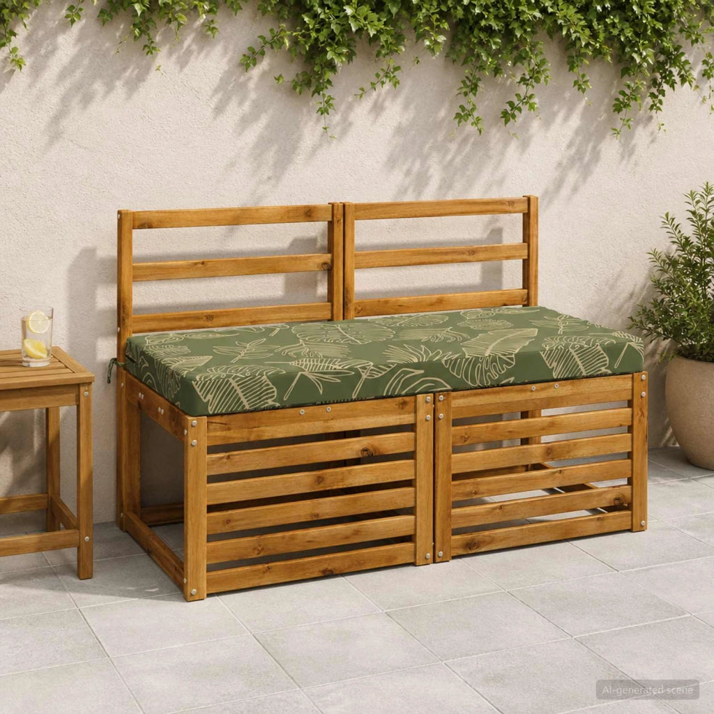 Cuscini per Panchina a 2 Pezzi SOEST 2 pz 100% Poliestere 950227