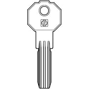 Chiave punzonata prefer pf20 silca ottone nichelato (5 pezzi) Silca 