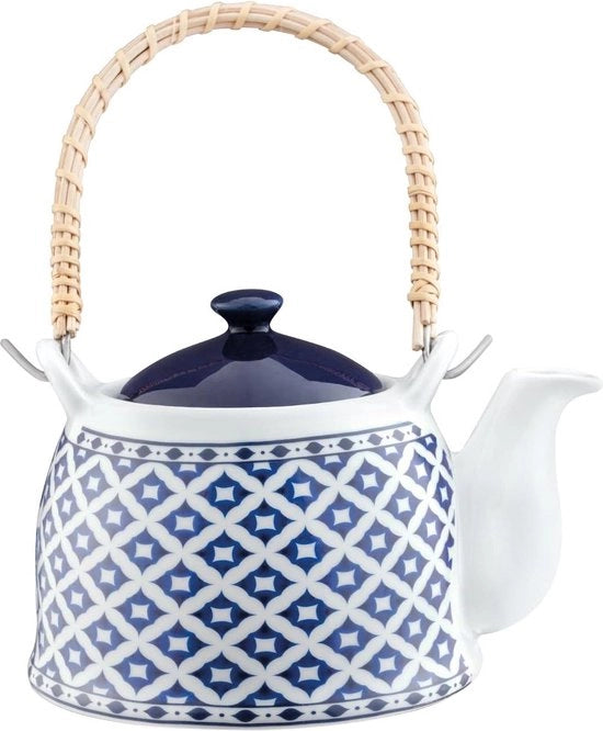 Tazza da tè in porcellana - Tazza da tè vintage classica inglese - Servizio da tè di alta qualità - Tazza da tè regale - Tazza da tè con sorprese - 750 ml