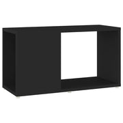 Mobile TV Nero 60x24x32 cm in Truciolato