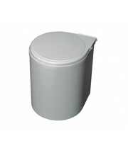 Pattumiera Roma 270 Grigio Metallizzato