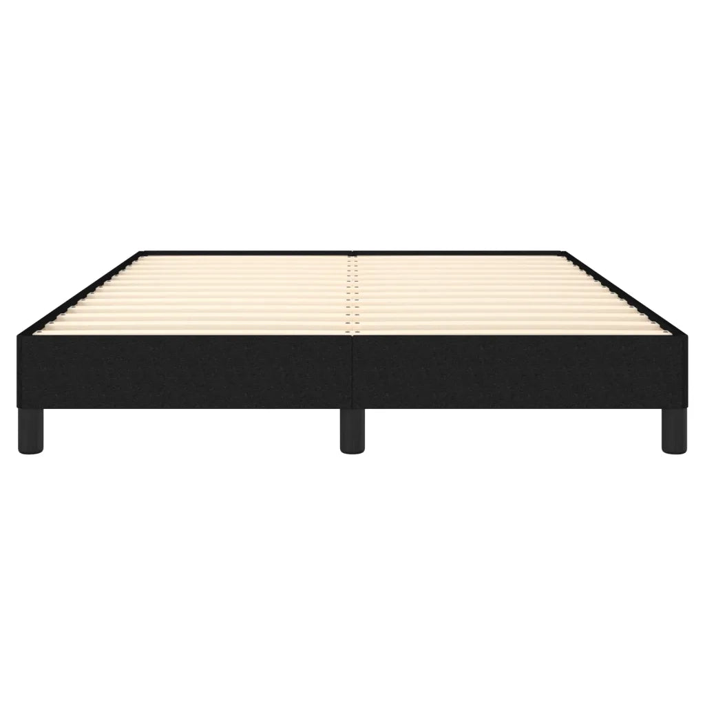 Giroletto senza Materasso Nero 140x200 cm in Tessuto 346722