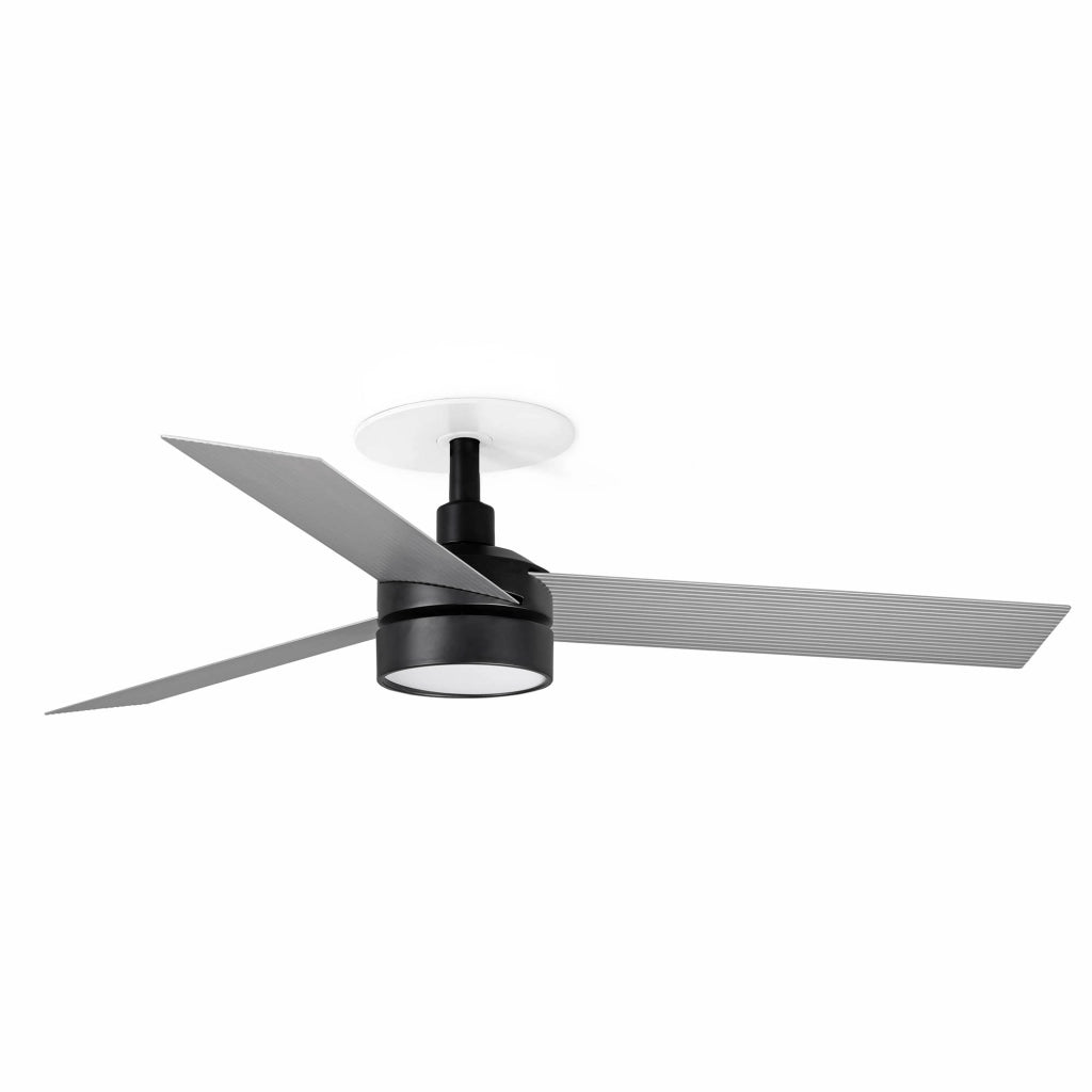 CRUISER RECESSED S LED Ventilatore da soffitto nero/alluminio 20W SWT