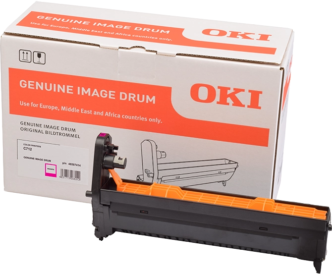 ORIGINAL OKI Tamburo magenta 46507414 C712 ~30000 Seiten