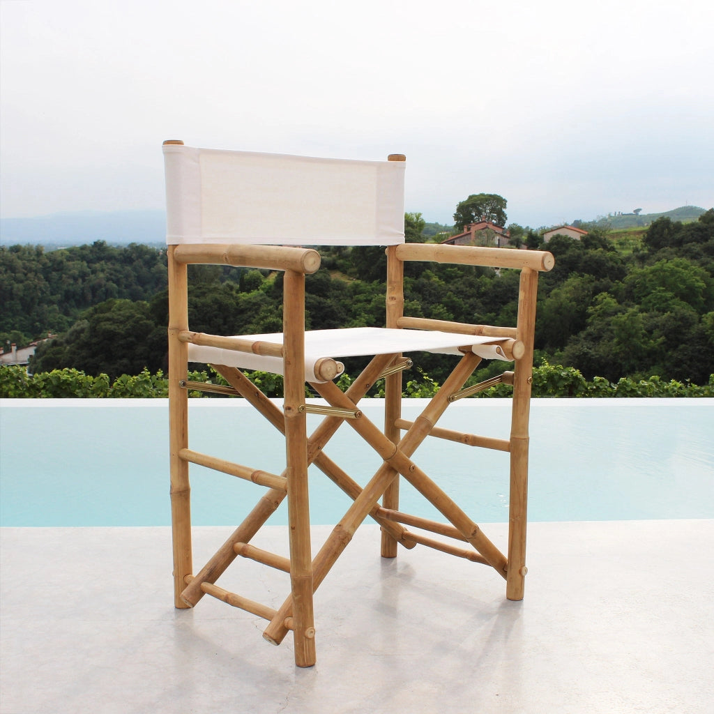 Sedia regista in bamboo pieghevole - BAMBOO