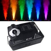 Trade Shop - Macchina Del Fumo Getto Verticale 1500w Con 24 Luci Led Rgb Effetto Geyser Dmx -