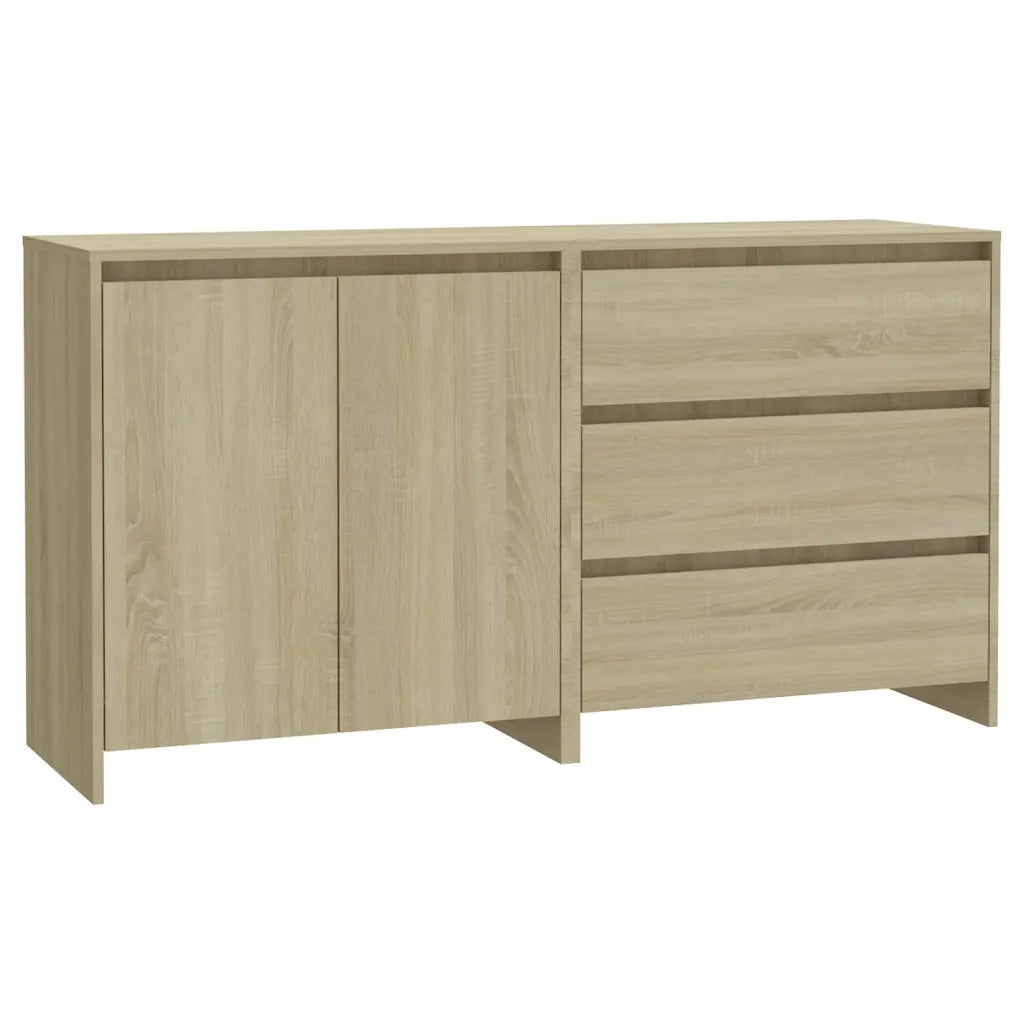 Credenze 2 pz Rovere Sonoma in Legno Multistrato cod mxl 77041