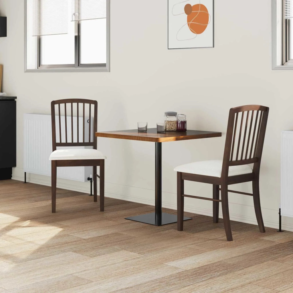 Sedie da pranzo 2 pz | Sedie da cucina Marrone Chiaro 50 x 52,5 x 91 cm