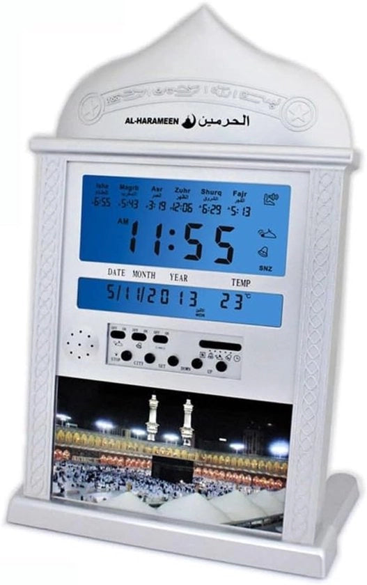 Ora di Preghiera con Display LCD e Funzione di Allarme - Calendario di Azan per Decorazione di Casa