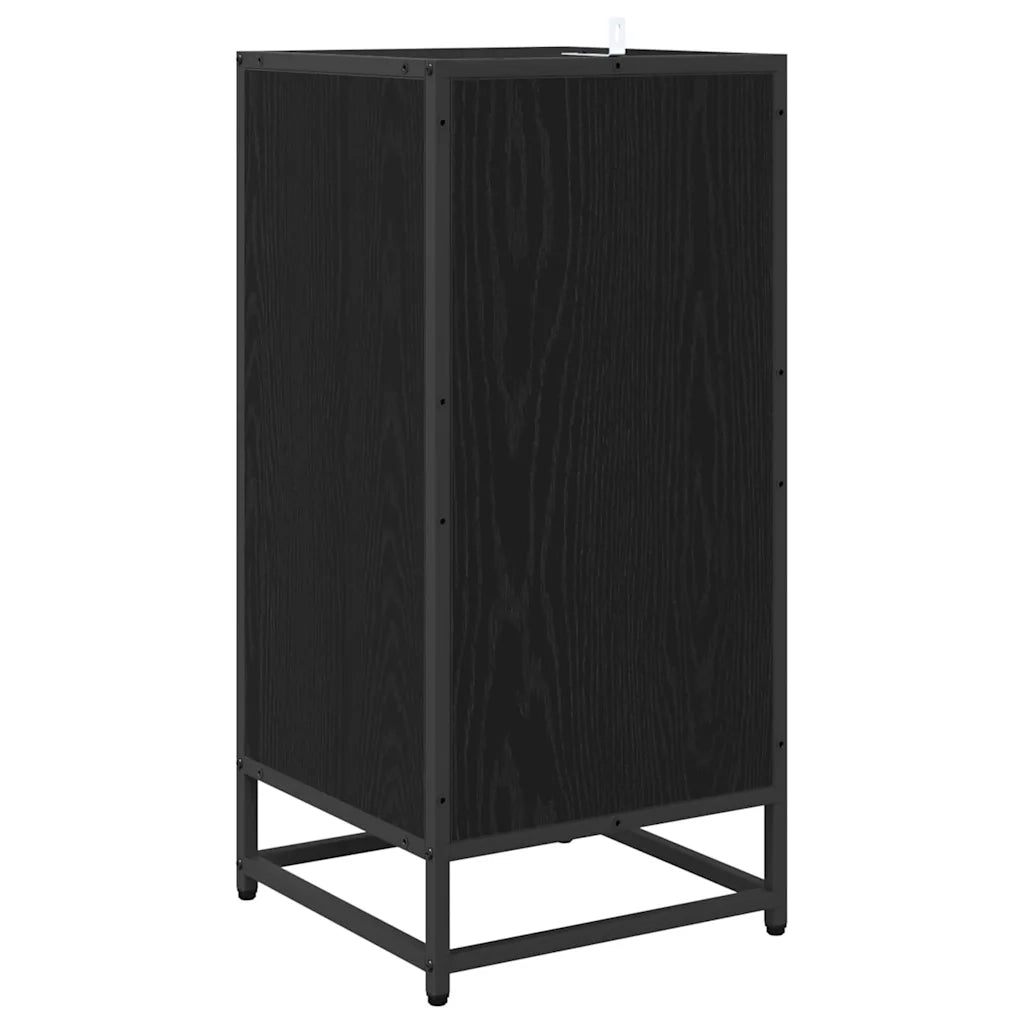 Credenza Rovere Nero 35,5 x 35 x 76 cm 883580