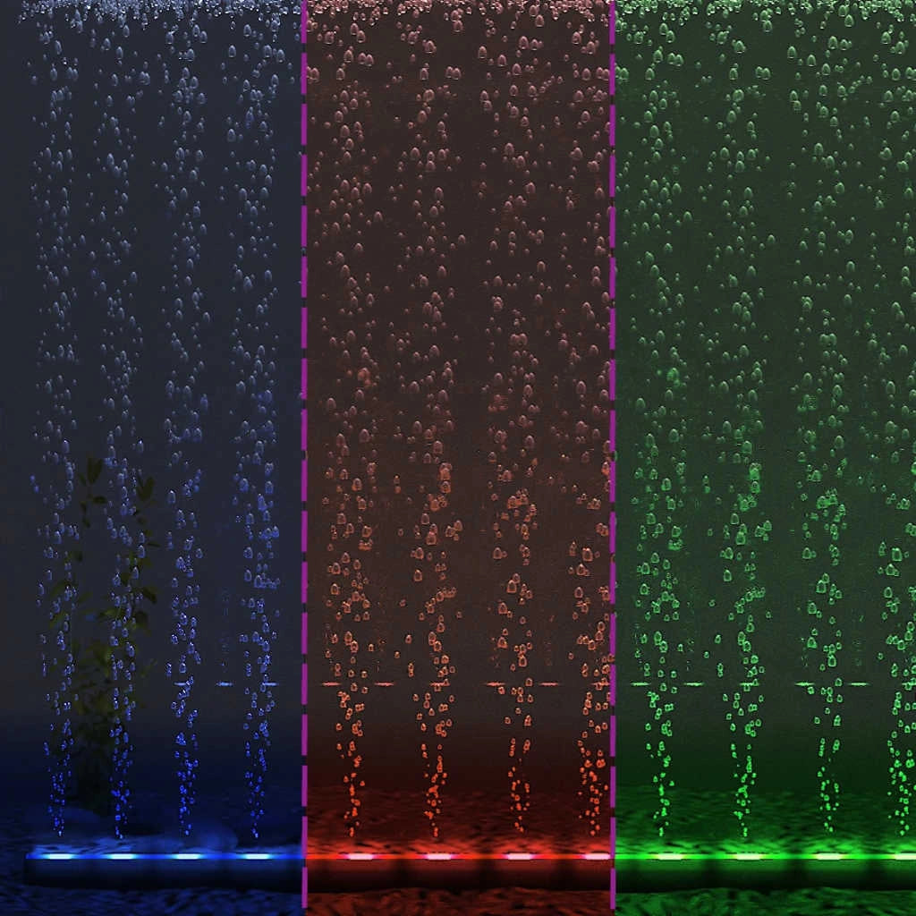 Luce LED Acquario Sommergibile con Bolle RGB 32 cm 41206