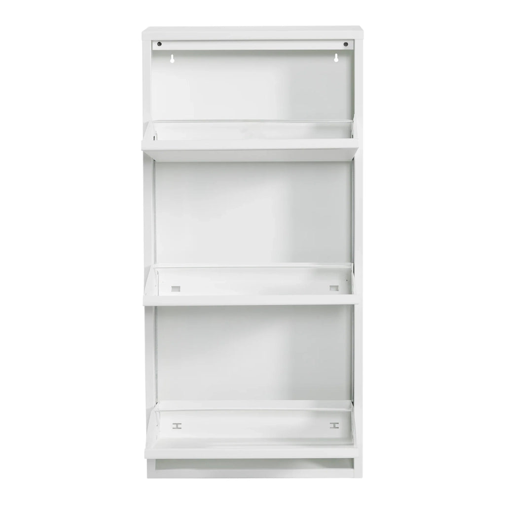 Scarpiera bianca basculante a 3 cassetti 03_0007637