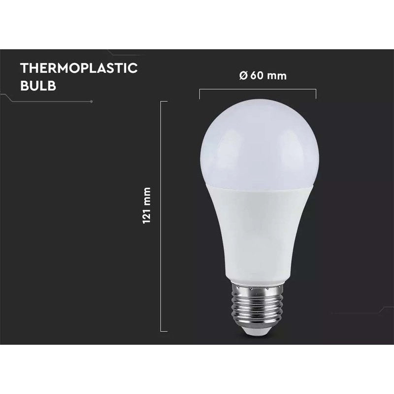 Lampada Led E27 A60 9,5W 1521lm Bianco Freddo 6400K 160LM/W Massimo Risparmio SKU-2811