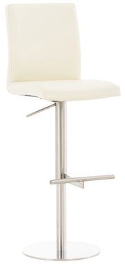 Barhocker Cadiz Kunstleder edelstahl