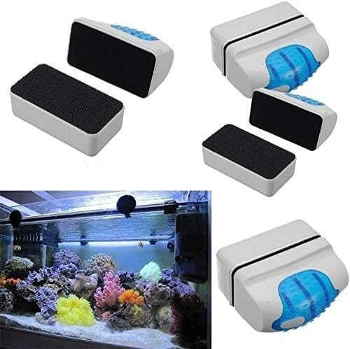 Pulitore Magnetico Tergi Vetro Per Acquario Spazzola Calamitata SC872