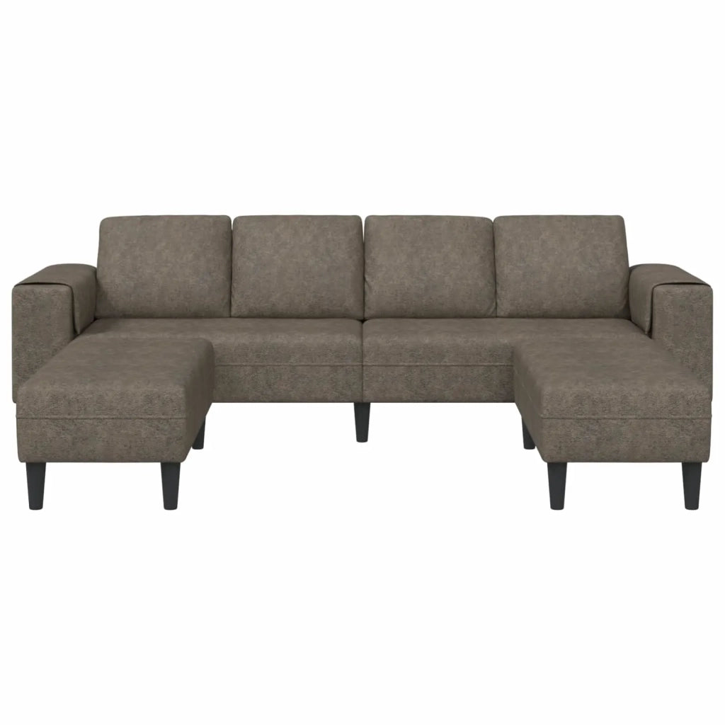 Divano per Soggiorno 3 pcs Grigio scuro 3335141