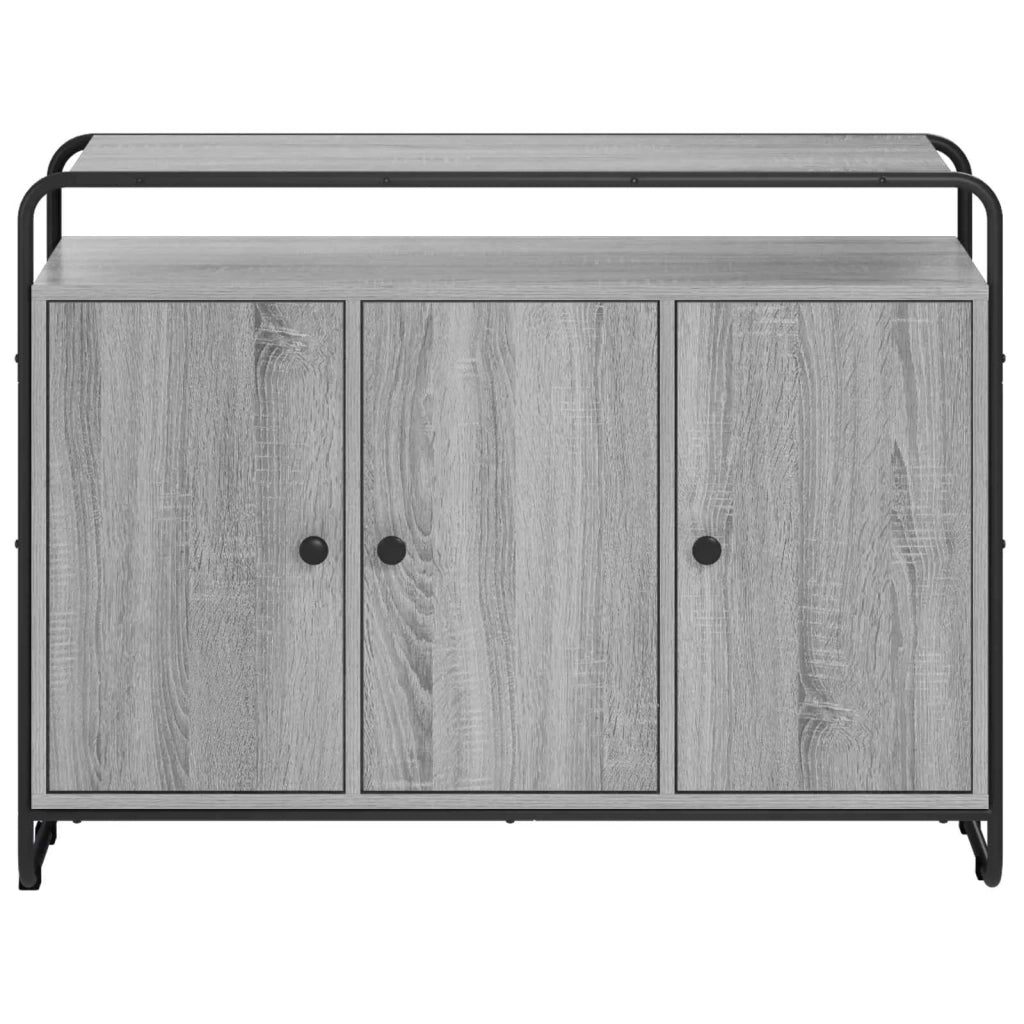 Credenza Sonoma grigio 102 x 35 x 75 cm Legno ingegnerizzato 8007987