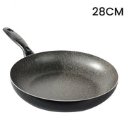 Trade Shop - Padella Antiaderente Antigraffio Pratica Veloce Resistente A 7 Strati Cucina Da ø18 A 32cm -    -diametro 28cm   -