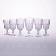 Set 6 Calici in Vetro 310 ml VdE Tivoli 1996 New Marrakech