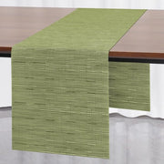 Tavolo da pranzo esterno, isolato termicamente, in PVC, lavabile, dimensioni 40 x 240 cm, colore verde