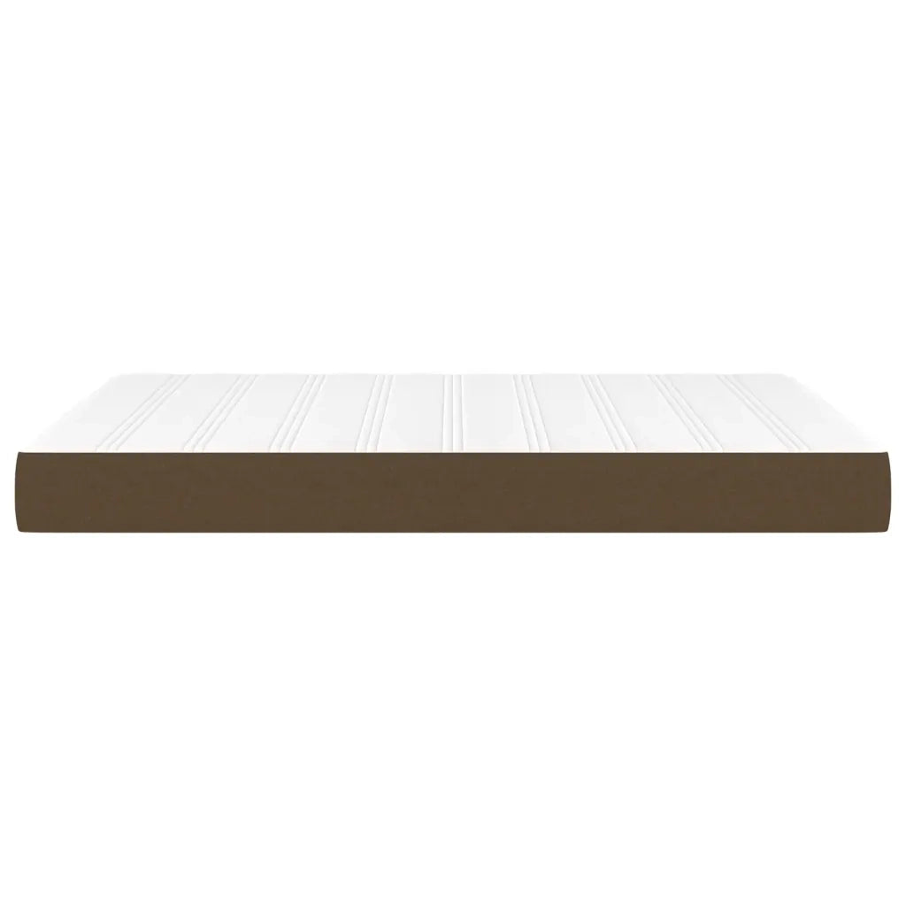 Materasso a Molle Insacchettate Marrone Scuro 140x200x20 cm cod mxl 47507