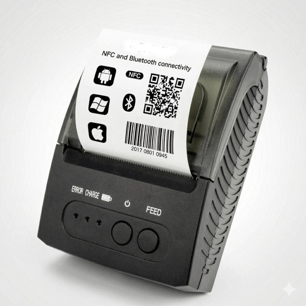 MINI STAMPANTE TERMICA PORTATILE BLUETOOTH WIRELESS 58MM RICEVUTE POS-2651014