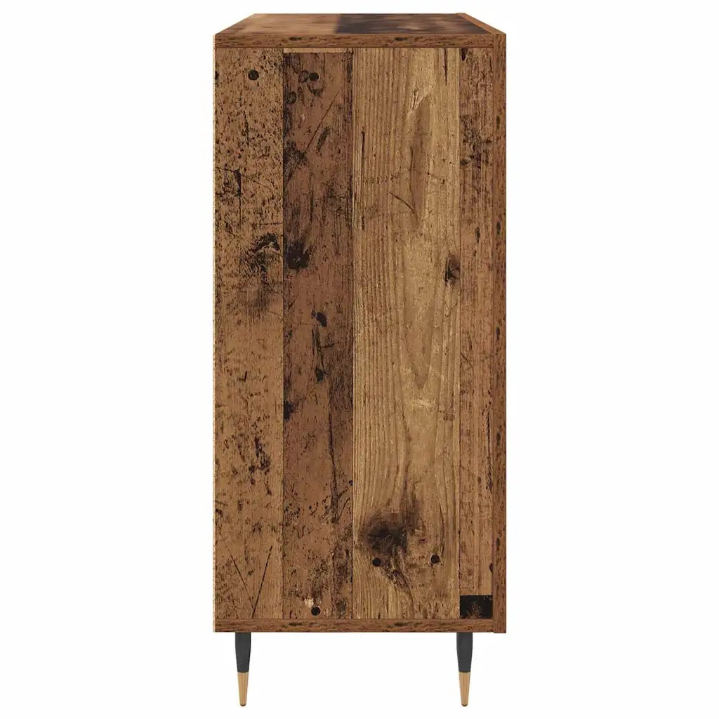 Credenza-Buffet-Armadio da cucina Legno vecchio 90 x 34 x 80 cm Legno multistrato 301581