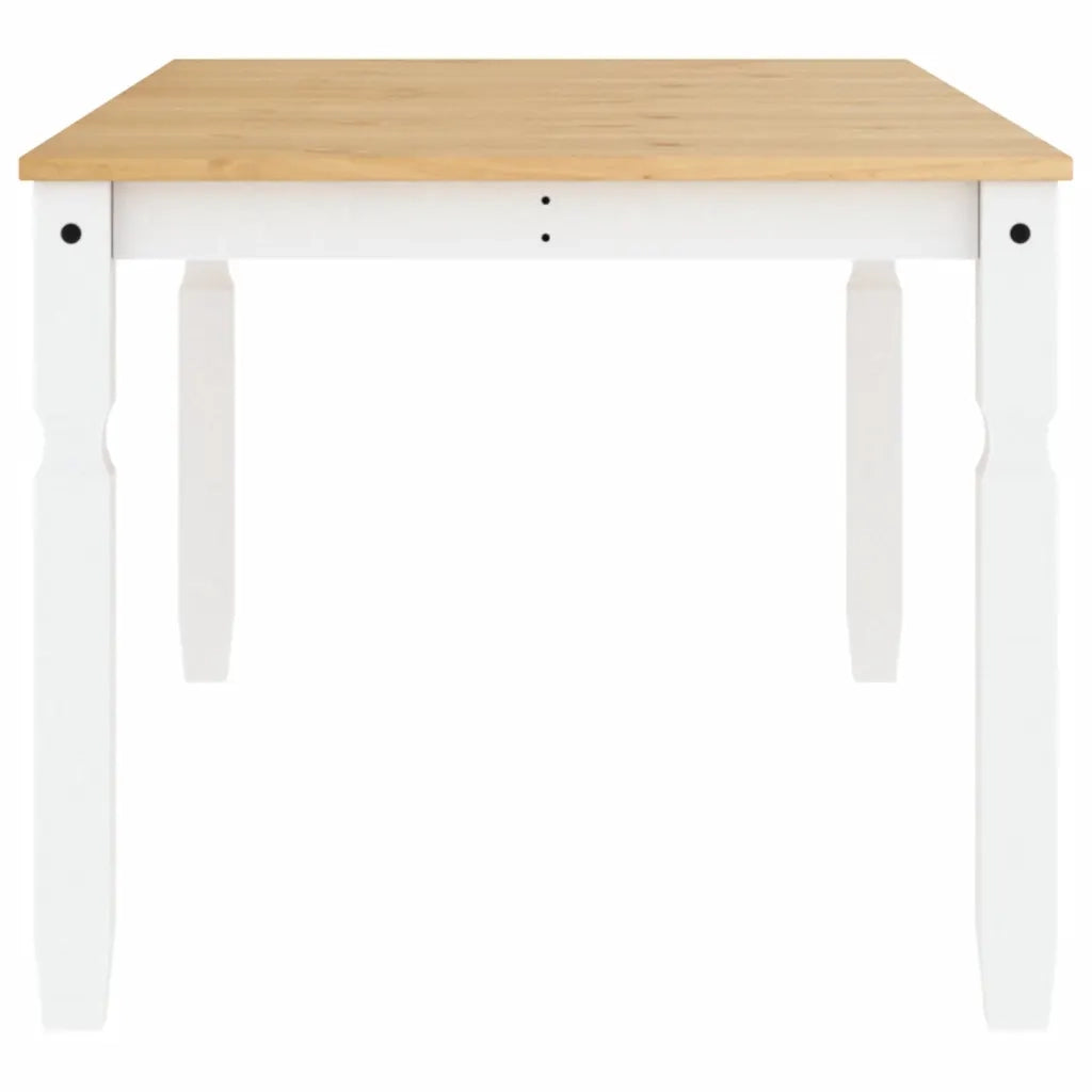 Tavolo da Pranzo Corona 180x90x75 cm in Legno Massello di Pino 4005722