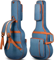 Borsa Acustica e Concerto Impermeabile per Chitarra - 9 mm Borsa in Pelle Spessa