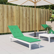 Cuscino per Sdraio Verde (75+105)x50x4 cm 314178