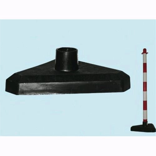 Base in Cemento rivestita in PVC per colonnine paletti bianco-rosso 1 Pz
