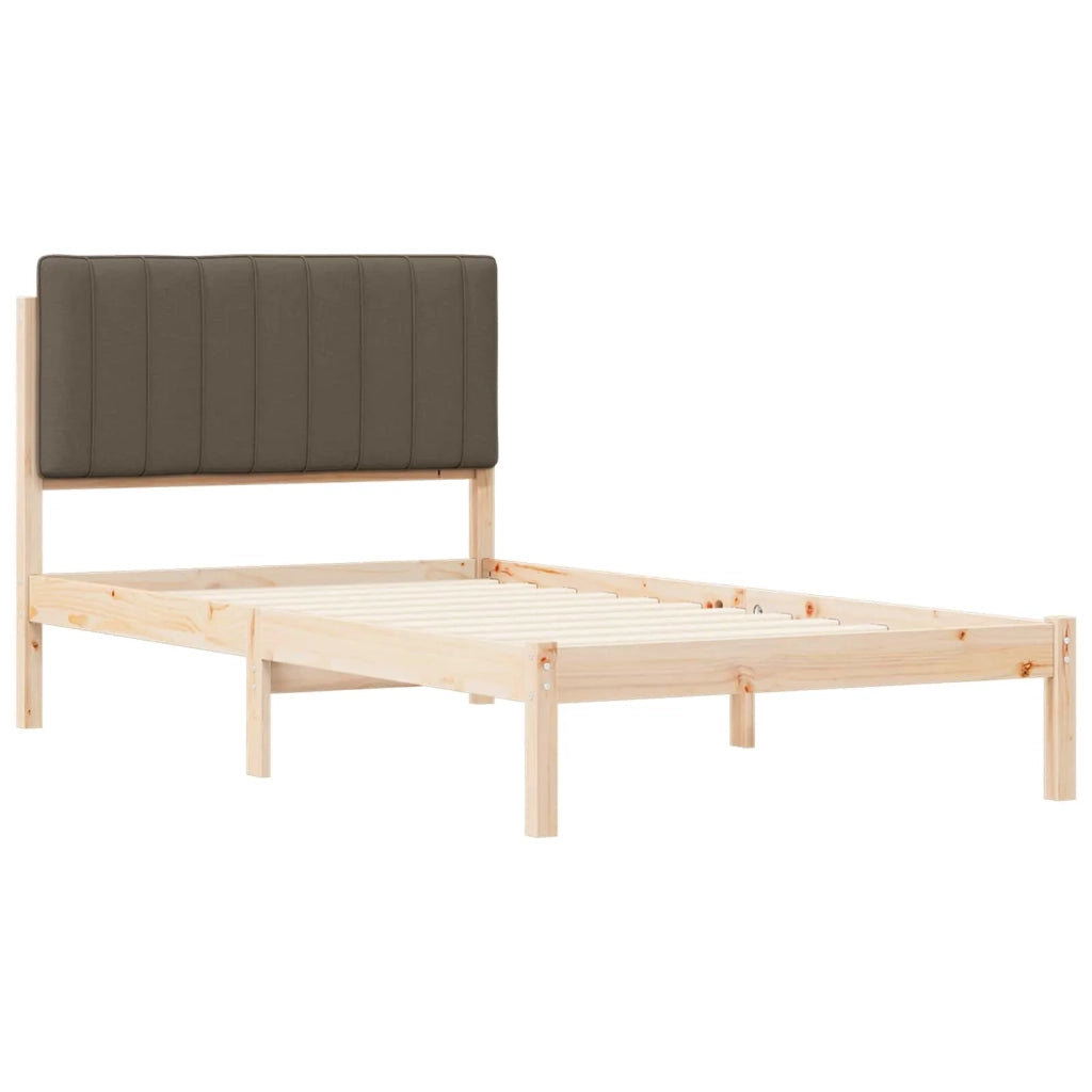 Letto con Testiera Rivestita Talpa 100 x 200 cm 878072