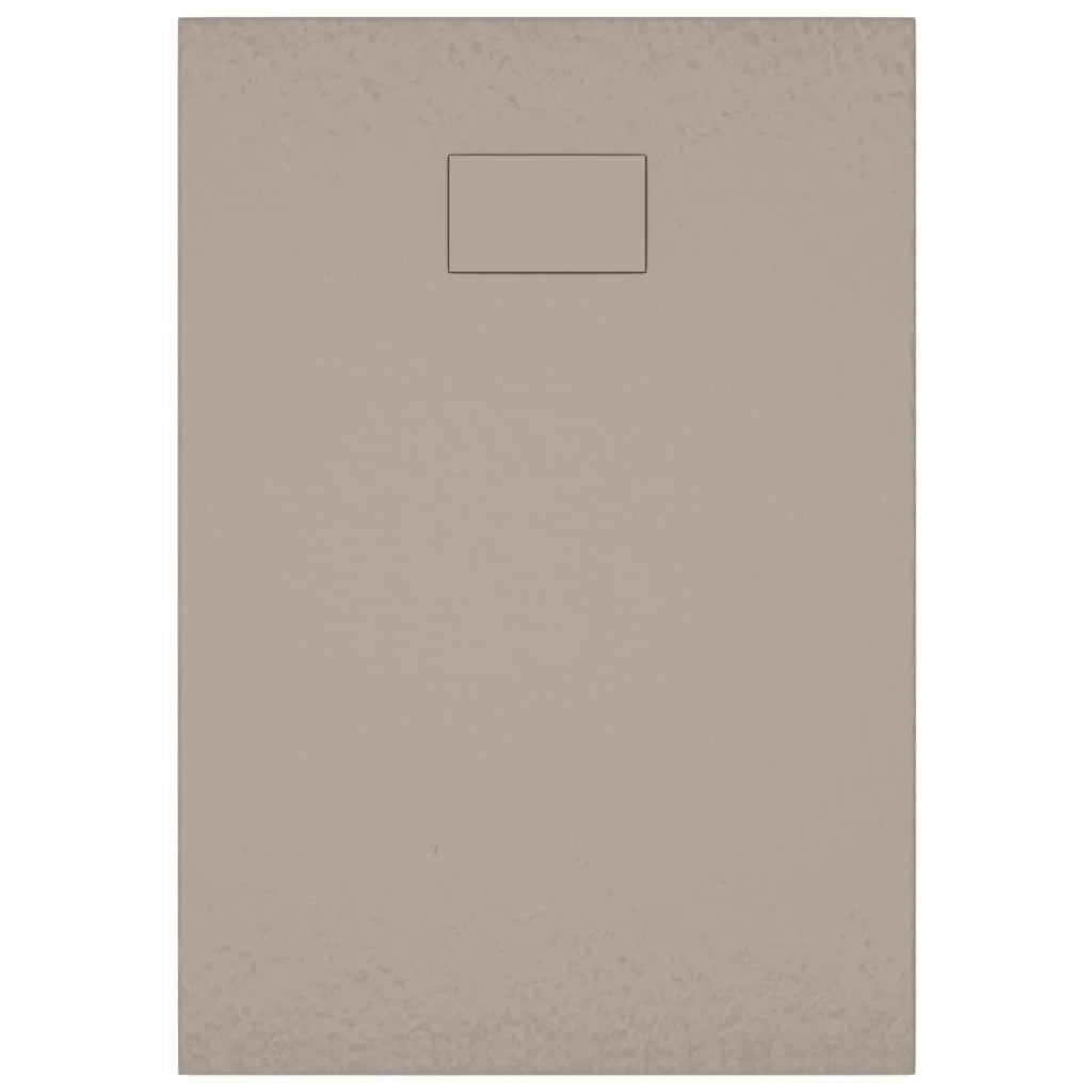 Piatto doccia base doccia piatto doccia contenitore doccia bagno WC cabina doccia arredamento casa SMC 100x70 cm marrone 02_0001968