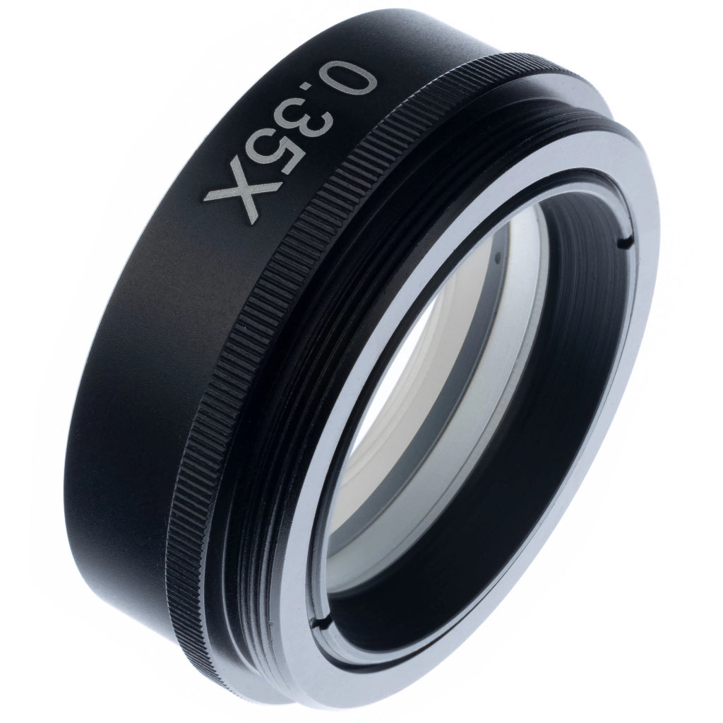 Obiettivo Microscopio Digitale Earth PRO 0,35x – Alta Qualità, Filettatura 42mm | Ampio Campo Visivo