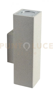 APPLIQUE BIEMISSIONE OAKLAND BIANCA 2 LUCI ATTACCO GU10 IP65 7,5X10,3X25,4CM