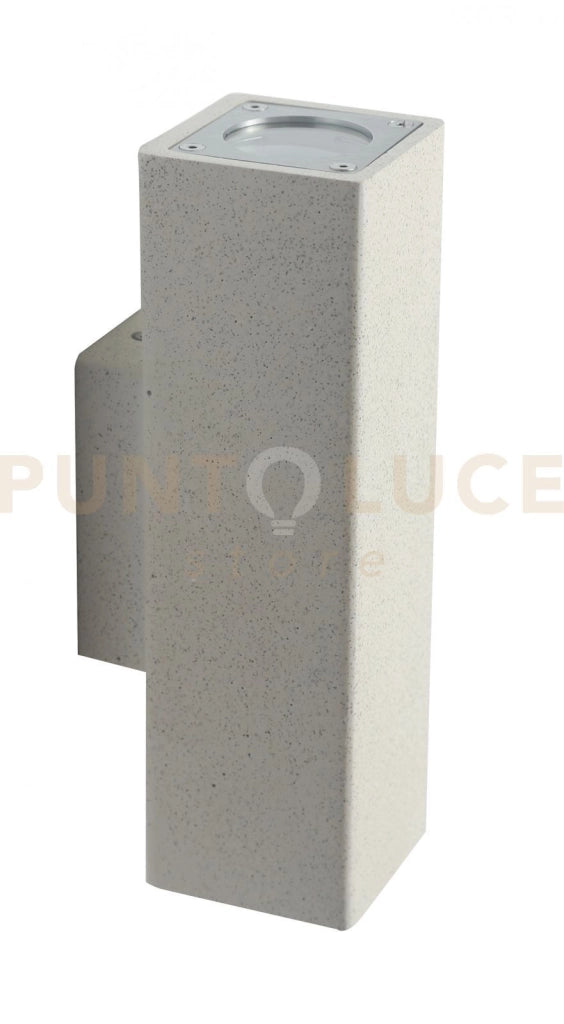 APPLIQUE BIEMISSIONE OAKLAND BIANCA 2 LUCI ATTACCO GU10 IP65 7,5X10,3X25,4CM