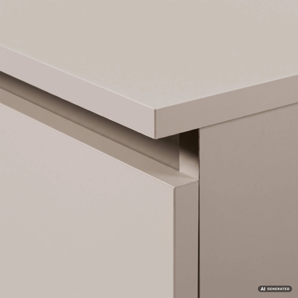 Armadio S90 Cashmere 90 cm 2 ante 2 cassetti 4 ripiani 90x51x180 cm