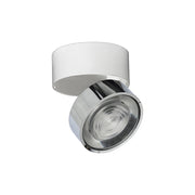 Hole Applique/Plafoniera LED 7W 3000K CRI90 38° IP20 Cromo - Rossini Group | Illuminazione da parete o soffitto orientabile di design
