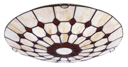 Plafoniera Rabalux Marvel Tiffany 40cm bronzo 2xE27