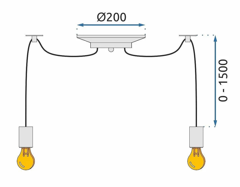 Lampada Ragno Spider 6