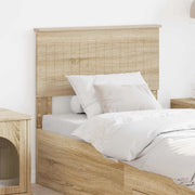 Testiera-Testata-Testiera Decorativa Rovere Sonoma 80 cm Legno multistrato 340396