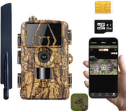 Cassa Fotografica Professionale 4G 60 MP e Visione Notturna 4K con Carta di Memoria
