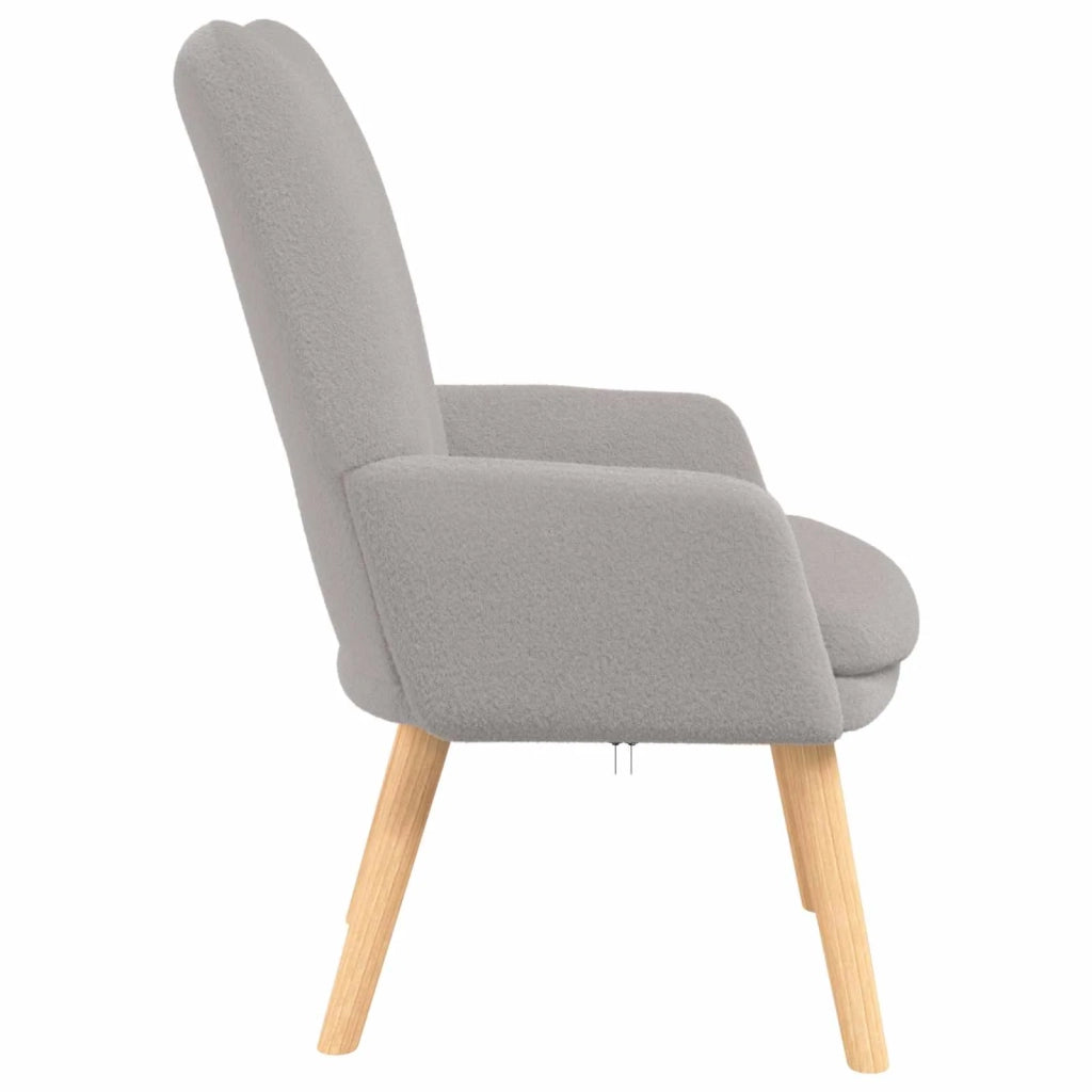 Poltrona | Sedia Relax Grigio chiaro 63 x 67 x 94 cm