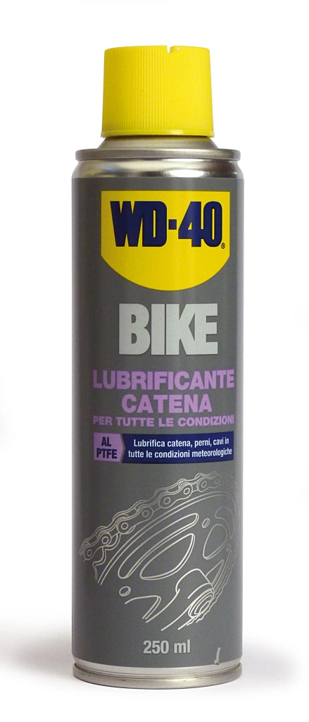 SPRAY WD-40 LUBRIFICANTE CATENA BICI IN TUTTE LE CONDIZIONI  ml. 250