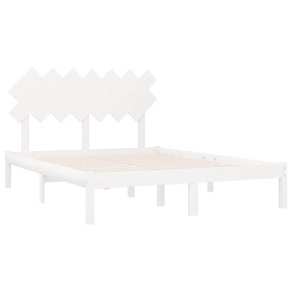 Giroletto Bianco 140x200 cm in Legno Massello