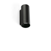 KOV 2L Lampada da parete rotondo nero 2700K 34ø/34ø