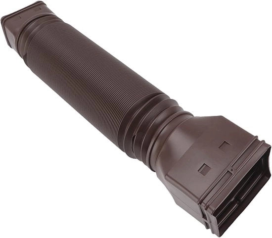 Verlengset per 2 pezzi per pioggia, tubi di scarico retrattili per coperture, accessori per scarico dell'acqua di pioggia e connessioni di gomito