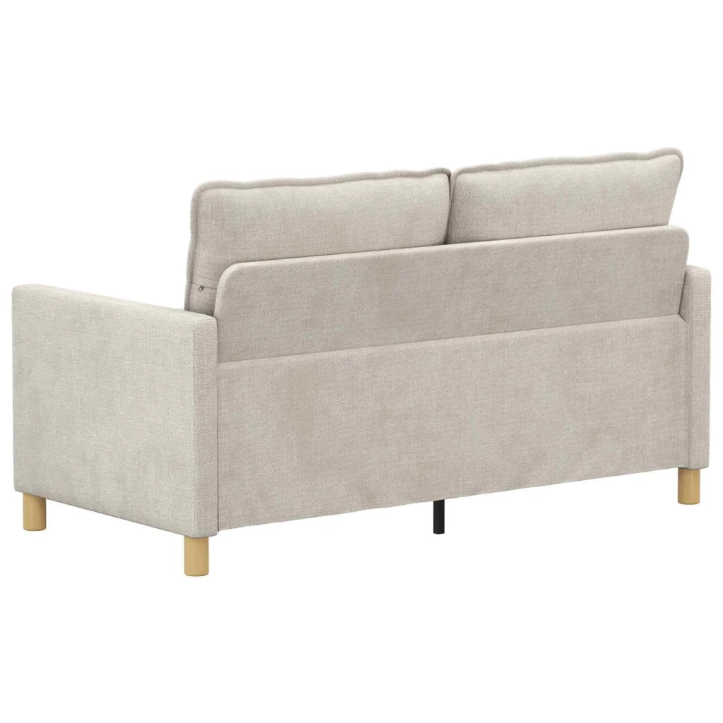 Divano Crema 156 x 81 x 87,5 cm Poliestere 42028860