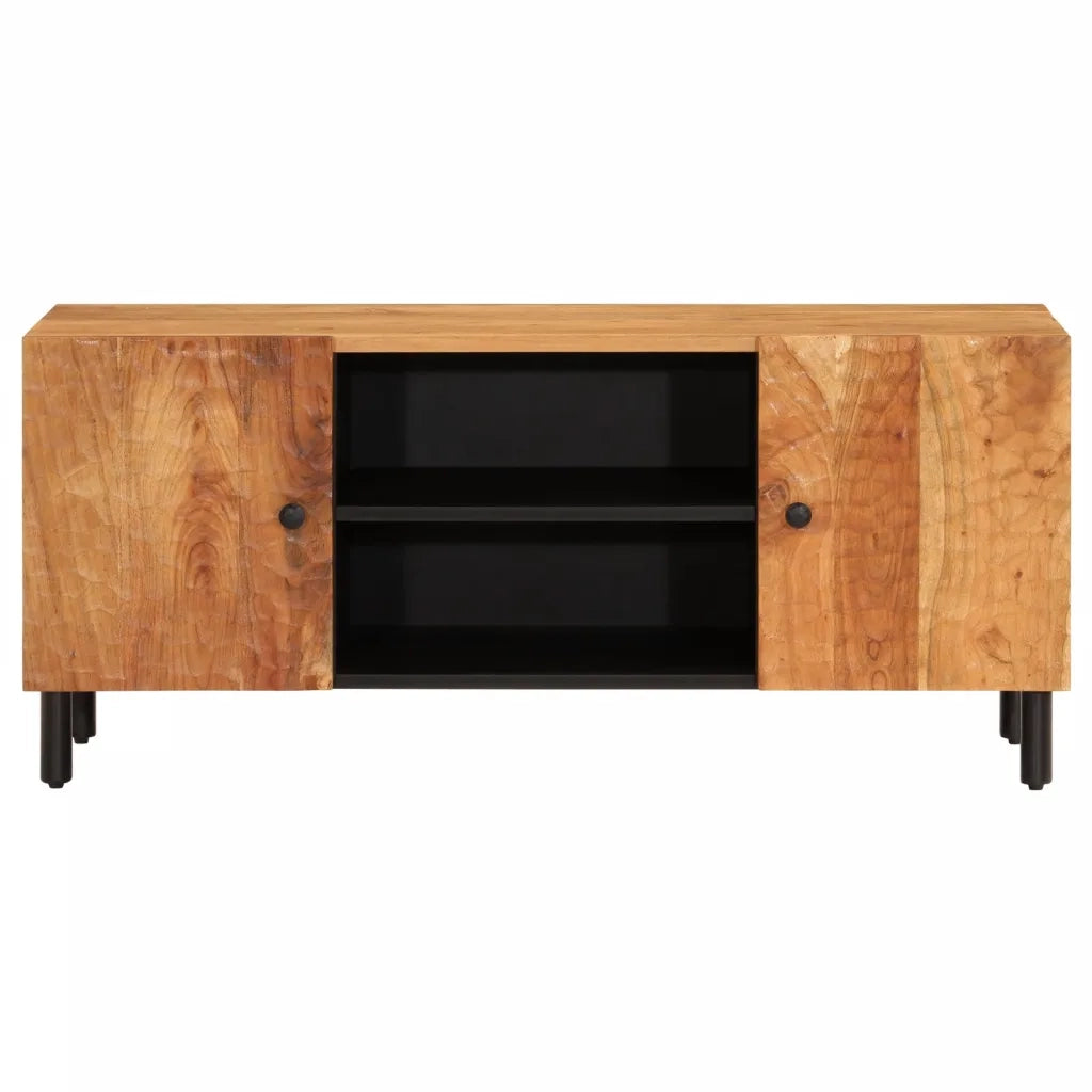 Mobile Porta TV 105x33x46 cm in Legno Massello di Acacia 356855